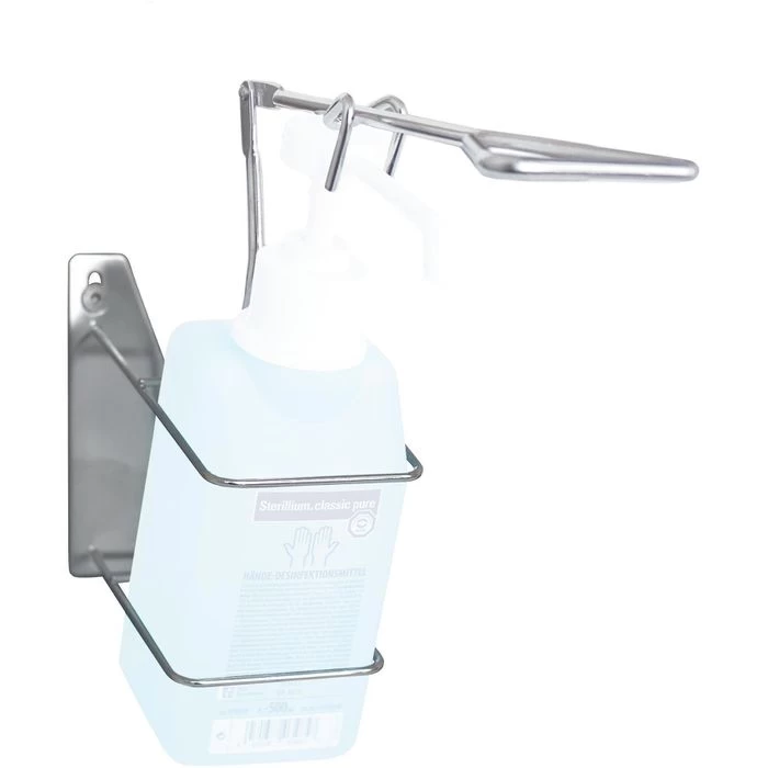 Bode Seifenspender Eurospender 2, 980421, Edelstahl, Mit Armhebel, Silber, 500ml 1 Bode Seifenspender Eurospender 2, 980421, Edelstahl, Mit Armhebel, Silber, 500ml