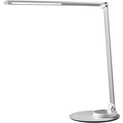 TaoTronics Schreibtischlampe TT-DL22 LED, Standfuß, Dimmbar, USB, Silber