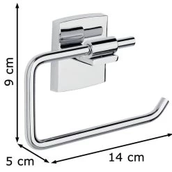 Tesa Toilettenpapierspender Klaam, 40258, Ohne Bohren, Metall, Für 1 Kleinrolle, Silber -Haushaltsprodukte Geschäft e3683f11e83ca7aa014c52991f01139d8b6bd25e toilettenpapierspender tesa klaam 40258