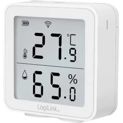 LogiLink Thermo-Hygrometer SC0116, Innen, Digital, Mit App