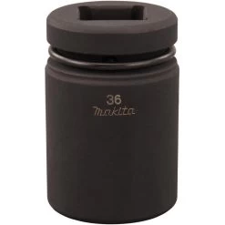 Makita Steckschlüssel SW36-80, 134865-9, 36mm Schlüsselweite - 80mm Länge, 1 Zoll