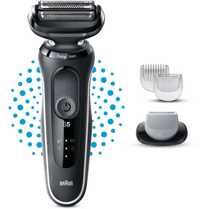Braun Elektrorasierer Series 5 51-W1600s, Weiß, Wet & Dry, Mit EasyClick-Bodygroomer 5 Braun Elektrorasierer Series 5 51-W1600s, Weiß, Wet & Dry, Mit EasyClick-Bodygroomer - Image 5