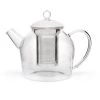 Bredemeijer Tee-Kanne Minuet Santhee, Glas, Mit Edelstahl-Filter, Transparent, 1,2 L