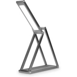 Kwmobile Schreibtischlampe LED, Standfuß, Dimmbar, USB, Faltbar, Mit Akku, Silber -Haushaltsprodukte Geschäft e7c208391a392e76165ce4e24b6ea40d2143c65a schreibtischlampe kwmobile led