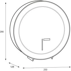 Katrin Toilettenpapierspender Gigant-Box S, 989660, Edelstahl, Für Jumbo Rollen, Silber -Haushaltsprodukte Geschäft e8c74d5872083261194da90b00bcdbaafd7a0046 toilettenpapierspender katrin gigant box s 989660