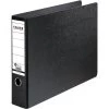 Falken 11285970 Ordner, A3 Quer, Breit, Hartpappe, Schwarz