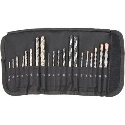 Metabo Bohrer Bohrersortiment 626729000, 20-teiliges Set, Metall, Holz, Steinbohrer