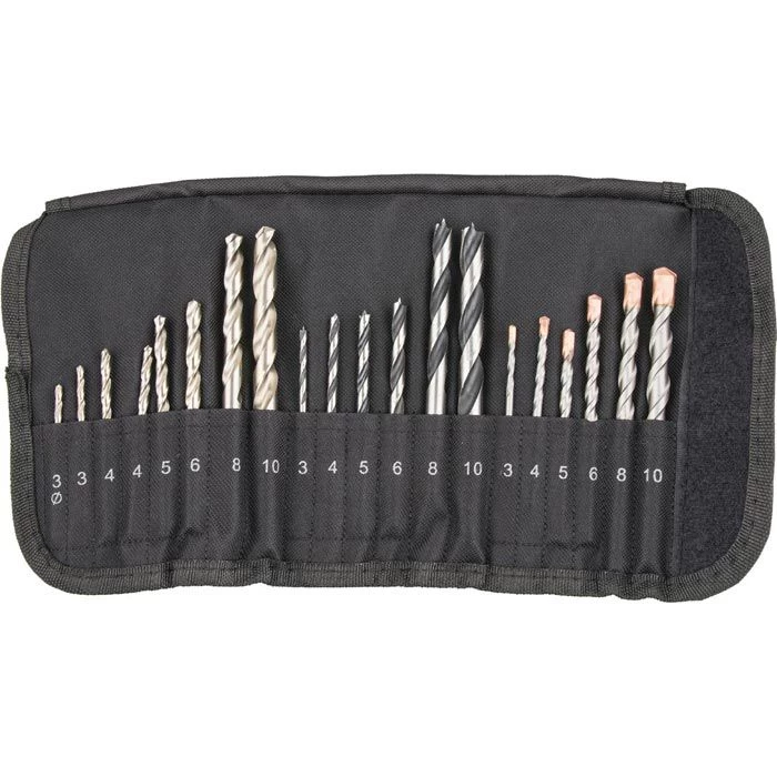 Metabo Bohrer Bohrersortiment 626729000, 20-teiliges Set, Metall, Holz, Steinbohrer 1 Metabo Bohrer Bohrersortiment 626729000, 20-teiliges Set, Metall, Holz, Steinbohrer