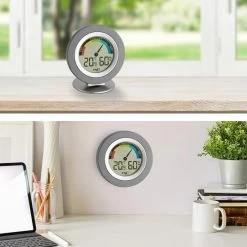 TFA Thermo-Hygrometer 30.5019 Cosy Digital, Grau -Haushaltsprodukte Geschäft eb7b1765c61827cc06f6b6672b312fb6645d14fc thermo hygrometer tfa 30.5019 cosy innen