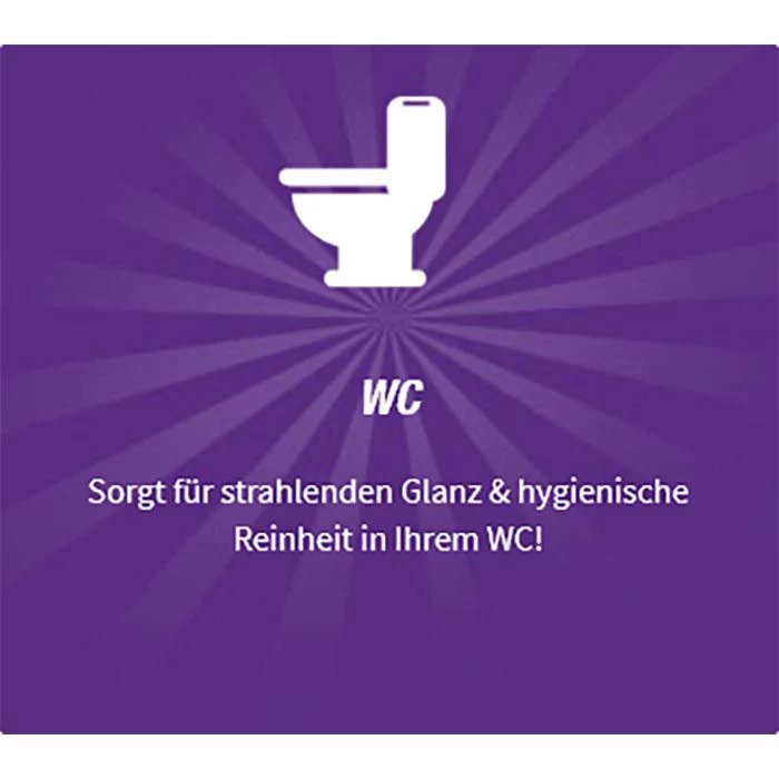 Cillit-Bang WC-Reiniger WC Power Gel, Kalk- & Urinstein Zerstörer, Desinfiziert, 750ml 2 Cillit-Bang WC-Reiniger WC Power Gel, Kalk- & Urinstein Zerstörer, Desinfiziert, 750ml - Image 2
