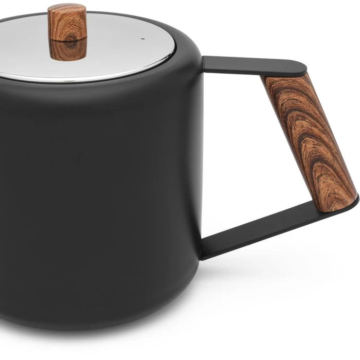 Bredemeijer Tee-Kanne Boston, Edelstahl, Doppelwandig, Schwarz Matt, 1,1 L 5 Bredemeijer Tee-Kanne Boston, Edelstahl, Doppelwandig, Schwarz Matt, 1,1 L - Image 5