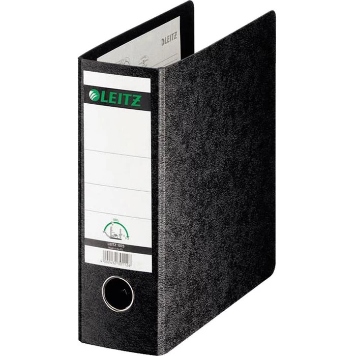 Leitz 1075-00-00 Ordner, A5 Hoch, Breit, Hartpappe, Schwarz 1 Leitz 1075-00-00 Ordner, A5 Hoch, Breit, Hartpappe, Schwarz