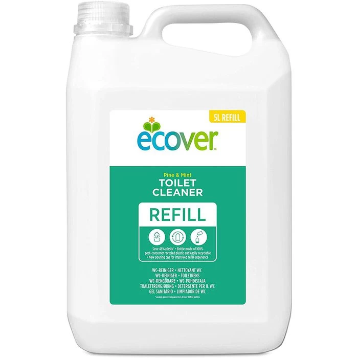 Ecover WC-Reiniger Tannenduft, Bio, ökologisch, Schnelle Wirkung, 5 Liter 1 Ecover WC-Reiniger Tannenduft, Bio, ökologisch, Schnelle Wirkung, 5 Liter
