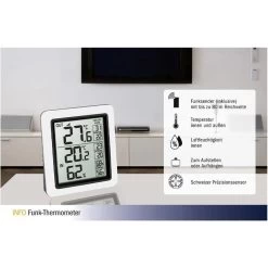 TFA Thermometer Info 30.3065.02 Innen/außen, Digital, Mit Hygrometer, Inkl. Funk-Sensor -Haushaltsprodukte Geschäft f13fa1310a95fdca54e6391cc59c7342b10be7cb thermo hygrometer tfa 30.3065.02 info funk