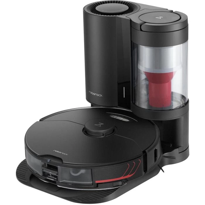 Roborock Saugroboter S7 MaxV+, Absaugstation, Ladestation, Wischfunktion, 180 Minuten, Schwarz 1 Roborock Saugroboter S7 MaxV+, Absaugstation, Ladestation, Wischfunktion, 180 Minuten, Schwarz