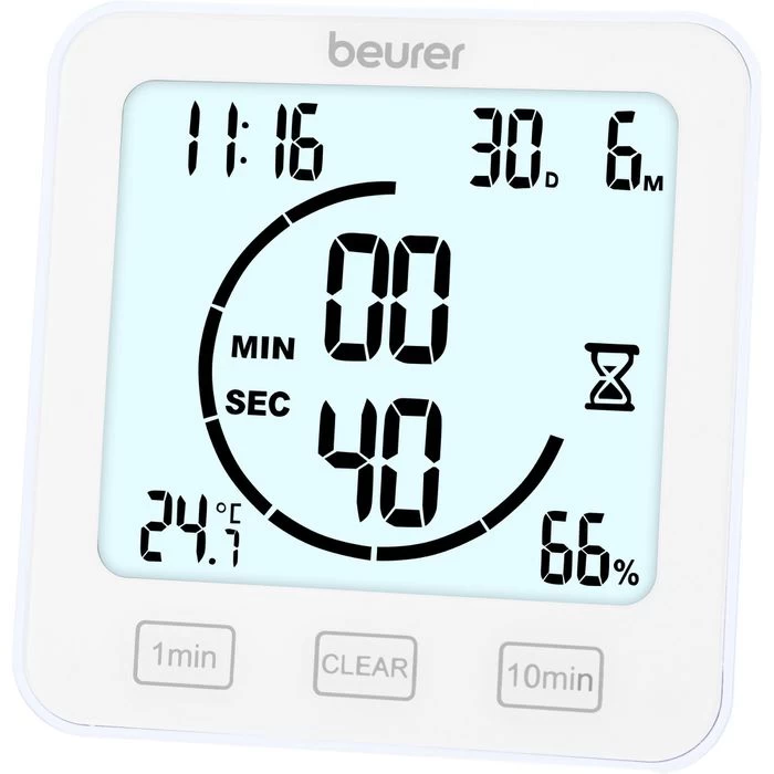 Beurer Thermo-Hygrometer HM 22 67804 Innen, Digital, Timer 3 Beurer Thermo-Hygrometer HM 22 67804 Innen, Digital, Timer - Image 3