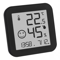 TFA Thermo-Hygrometer 30.5054.01 Black&White Innen, Digital