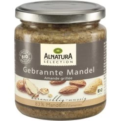 Alnatura Brotaufstrich Selection, BIO, Gebrannte Mandel, 225g
