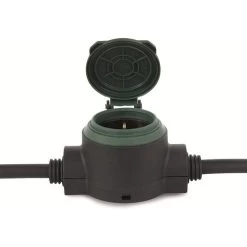 REV Strom-Verlängerungskabel Supraflex, 10m, 3 X Schutzkontakt, Außen, Schwarz -Haushaltsprodukte Geschäft f633e1eeb134eece798b1eae16f1cb6a87ee52df strom verlaengerungskabel rev ritter supraflex