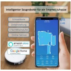 Tesvor Saugroboter X500 Pro, Ladestation, Wischfunktion, Laufzeit 120 Minuten -Haushaltsprodukte Geschäft f6b6e3ef4ed2123f99b5e23dc1a1546ded13f520 saugroboter tesvor x500 pro