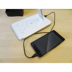 Unilux Schreibtischlampe Jazz LED, Dimmbar, USBm, QI-Ladegerät, Mit Standfuß -Haushaltsprodukte Geschäft f912c414e67435e74d2091996d2d27cb9156ee6f schreibtischlampe unilux jazz led