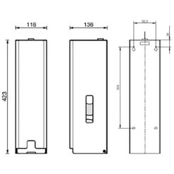 CWS Toilettenpapierspender ObjectLine 706803, Edelstahl, Für 3 Kleinrollen, Schwarz 4 CWS Toilettenpapierspender ObjectLine 706803, Edelstahl, Für 3 Kleinrollen, Schwarz -Haushaltsprodukte Geschäft f9927da3d93c1e100c2eb4f7a49a0036f72ac8cd toilettenpapierspender cws objectline 706803
