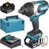 Makita Akku-Schlagschrauber DTW1001RTJ, 1050Nm, 18V / 5,0Ah, Mit 2 Akkus Und Koffer