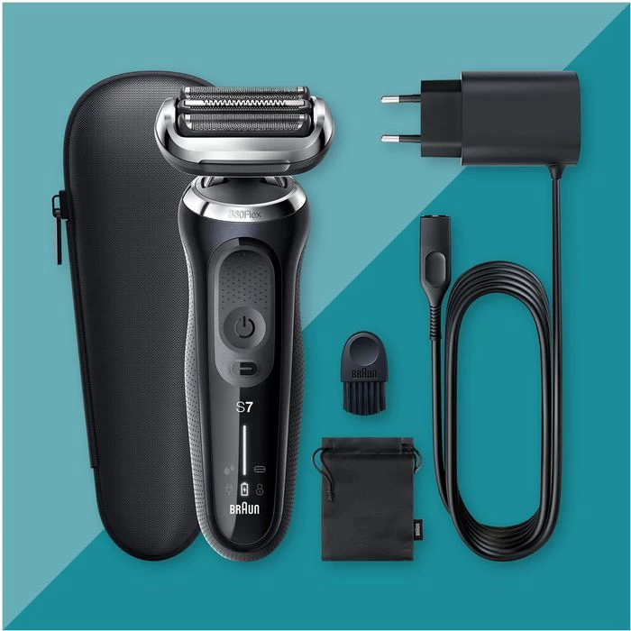 Braun Elektrorasierer Series 7 71-N1000s, Schwarz, Wet & Dry, Mit Reise-Etui 6 Braun Elektrorasierer Series 7 71-N1000s, Schwarz, Wet & Dry, Mit Reise-Etui - Image 6