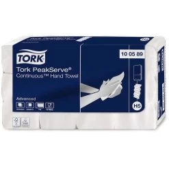 Tork Papierhandtücher PeakServe Endlos 100589 H5, 1-lagig Advanced Interfold 20,1x22,5cm 3240 Stück -Haushaltsprodukte Geschäft fabcc4f2710d3323f15d1862a6b1fab3ed740e2d papierhandtuecher tork peakserve endlos 100589 h5