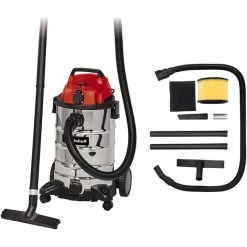 Einhell Nass-Trockensauger TC-VC 1930 SA, 30 Liter, 1500 Watt, Mit Gerätesteckdose