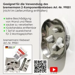 Bremermann Toilettenpapierspender PIAZZA 9463, Metall, Für 1 Kleinrolle, Silber 9 Bremermann Toilettenpapierspender PIAZZA 9463, Metall, Für 1 Kleinrolle, Silber -Haushaltsprodukte Geschäft fc006bbbed7641188c869b6c2c7fd953c74885e8 toilettenpapierspender bremermann piazza 9463