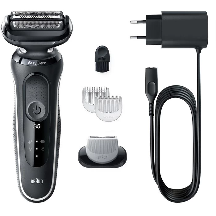 Braun Elektrorasierer Series 5 51-W1600s, Weiß, Wet & Dry, Mit EasyClick-Bodygroomer 6 Braun Elektrorasierer Series 5 51-W1600s, Weiß, Wet & Dry, Mit EasyClick-Bodygroomer - Image 6