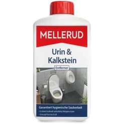 Mellerud WC-Reiniger Urin & Kalkstein Entferner, 2001000820, Kraftreiniger, Flüssig, 1 Liter